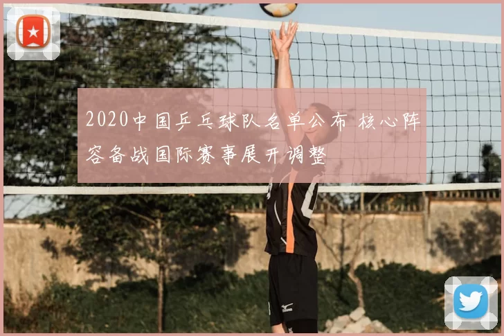 2020中国乒乓球队名单公布 核心阵容备战国际赛事展开调整